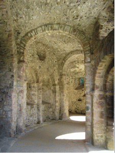 Temple de Lanleff : partie couverte du déambulatoire 3